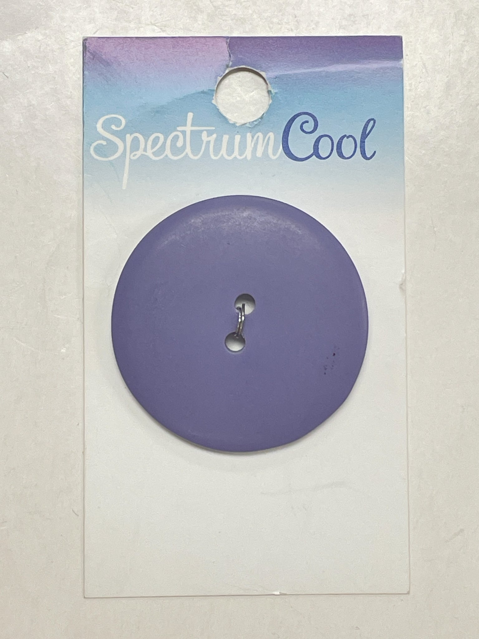 Button Plastic - Purple