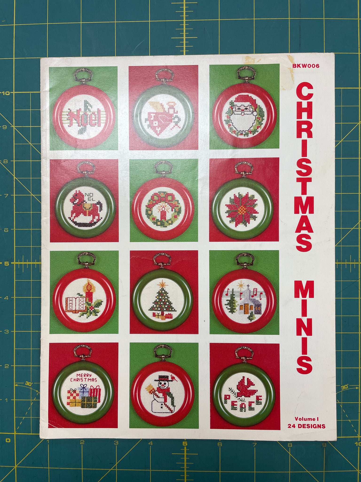 1982 "Christmas Minis" Cross Stitch Patterns