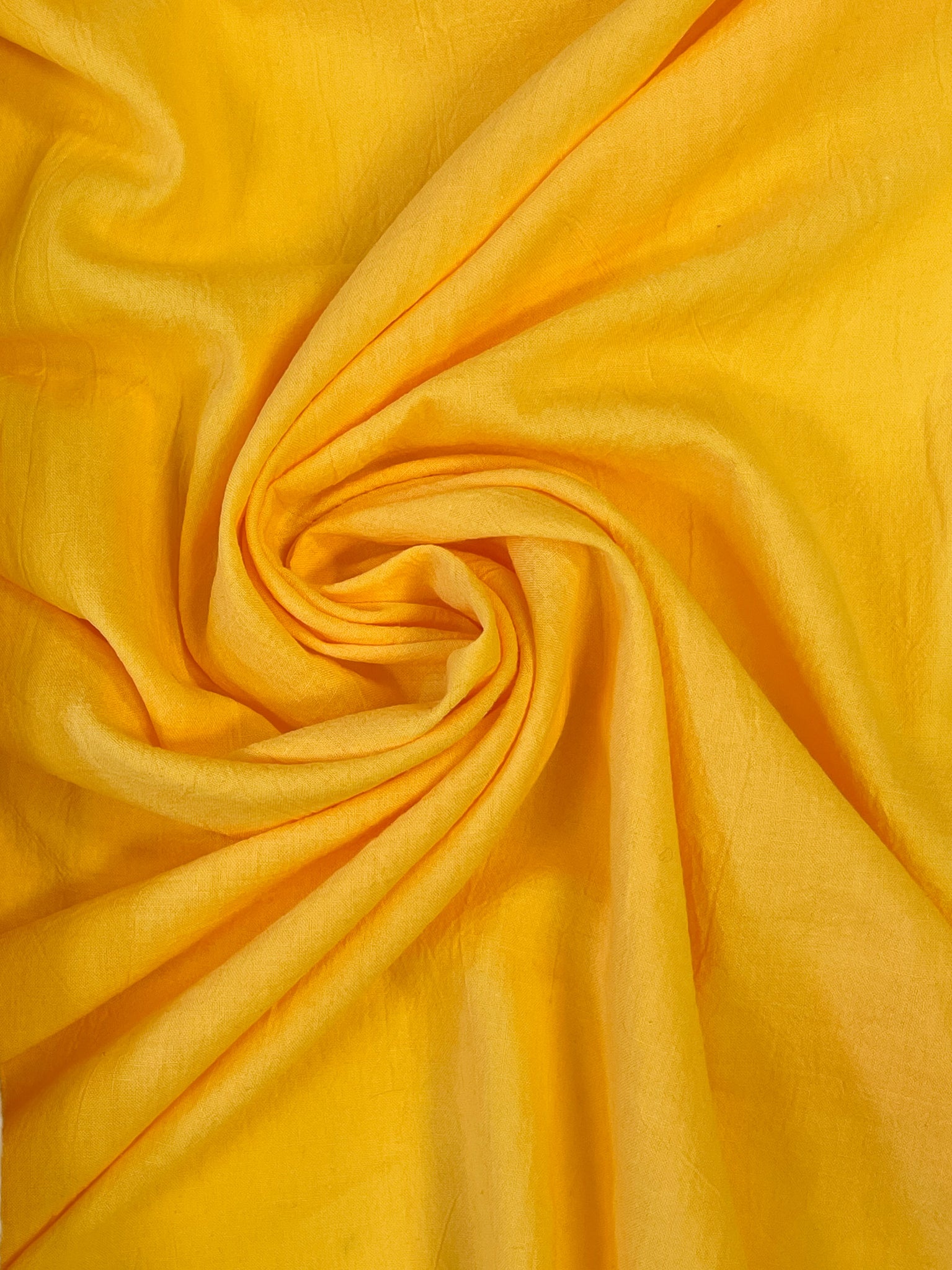 Cotton Heavy Gauze Vintage - Sunshine Yellow
