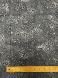 2 YD Quilting Cotton EXTRA WIDE - Mottled Black with Filigree
