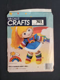 1984 McCall's 743 Sewing Pattern - Rainbow Brite Doll FACTORY FOLDED