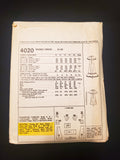 1974 McCall's 4020 Sewing Pattern - Adult Dresses FACTORY FOLDED