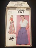 1980 Simplicity 9577 Sewing Pattern - Adult Wrap Skirts FACTORY FOLDED