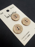 Buttons Plastic Set of 3 - Faux Stone