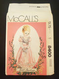 1983 McCall's 8400 Sewing Pattern - Child's Dress FACTORY FOLDED