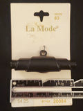 Buttons Leather Vintage - Black Toggle