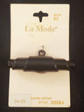 Buttons Leather Vintage - Black Toggle