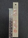 Buttons Plastic Set of 5 or 6 Vintage - Pearlescent Pink or White with Marquise Centers