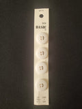 Buttons Plastic Set of 3 or 4 Vintage - Purple or White