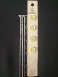 Buttons Plastic Set 4 Vintage - Pearlescent Pale Yellow
