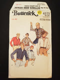 1970's Butterick 4575 Sewing Pattern - Adult Shirts FACTORY FOLDED