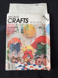 1985 McCall's 2244 Sewing Pattern - Clown Dolls FACTORY FOLDED