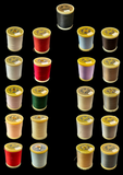 DMC Broder Cotton Machine Thread - Various Colors