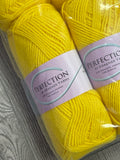 Merino/Acrylic Yarn Bundle of 10 Skeins - "Canary Yellow"