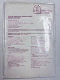 1983 Kalico Castle 108 Sewing Pattern - For 12" Doll and Doll Clothes FACTORY FOLDED