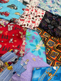 Quilting Cotton Mystery Scrap Remnant Bundle - Disney Prints 1 POUND