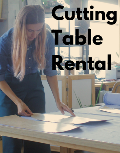 In-Store Cutting Table  Rental - 1 Hour Ages 16+