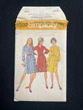 1971 Simplicity 9807 Sewing Pattern - Adult Dresses FACTORY FOLDED