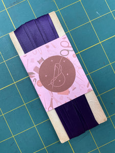 3 YD Polyester Satin Ribbon - Purple