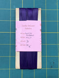 3 YD Polyester Satin Ribbon - Purple