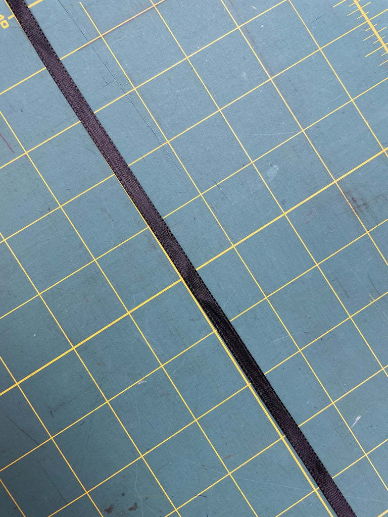 4 7/8 YD Polyester Double Satin Ribbon - Black