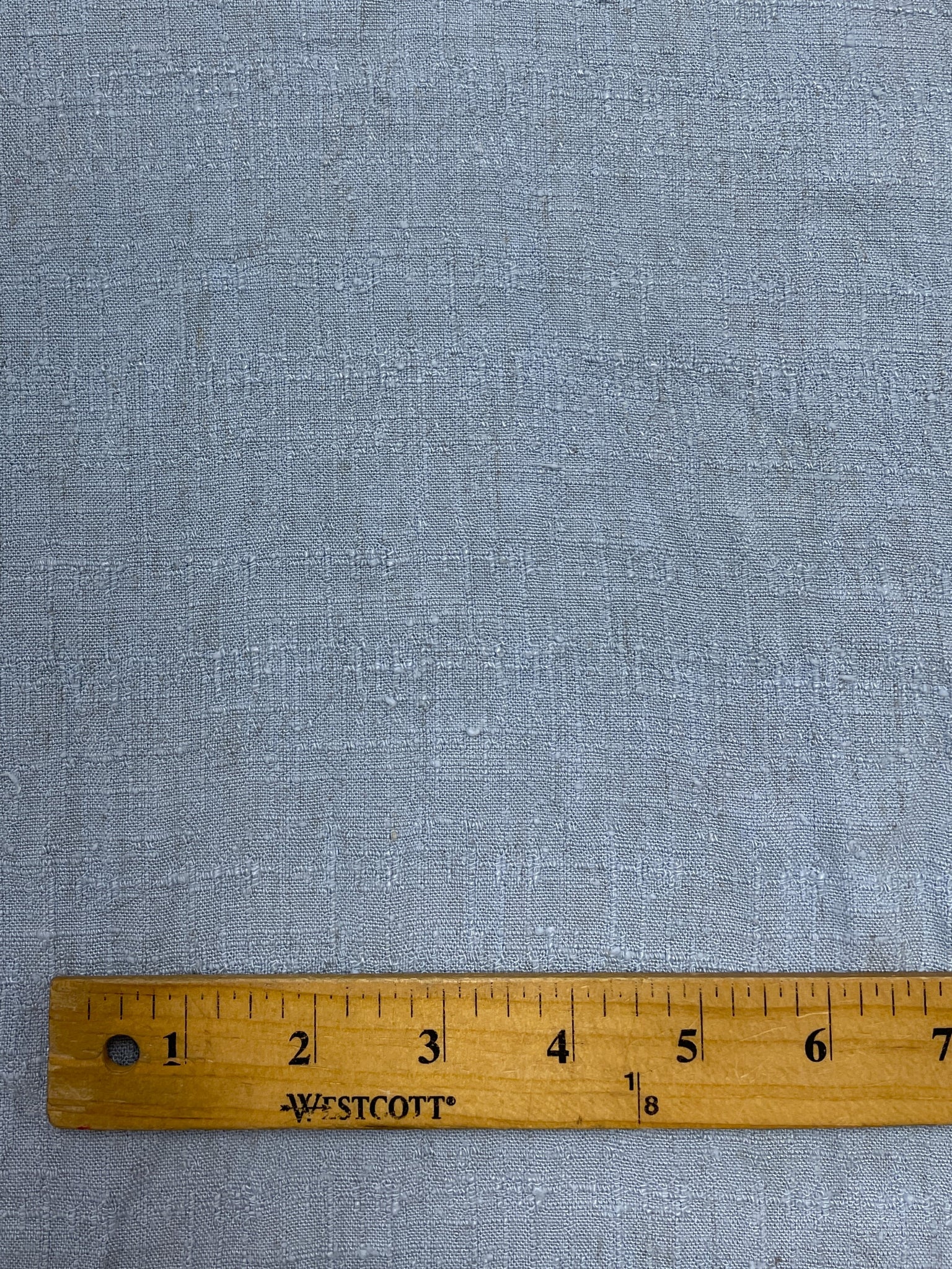 1 YD Cotton/Rayon Slub Weave - Light Blue