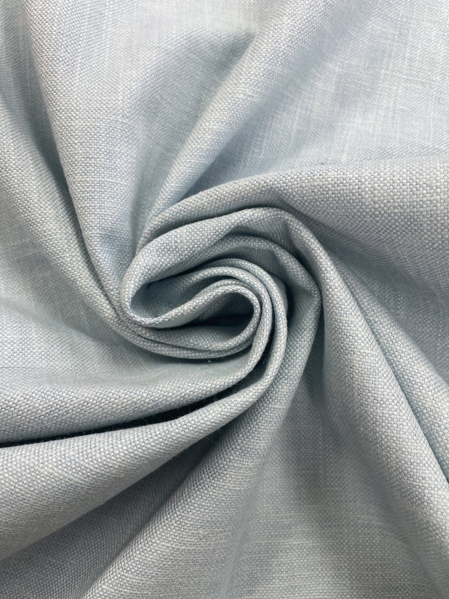 Cotton/Poly Plain Weave - Heather Light Blue