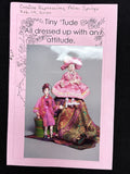 1997 Orinda Spence and Elinor Peace Bailey Sewing Pattern - For Tiny Tude 8" Doll FACTORY FOLDED
