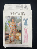 2021 McCall's 11040 Sewing Pattern - Adult Romper and Jumpsuit FACTORY FOLDED