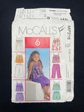 2007 McCall's 216 Sewing Pattern - Child's Top, Dresses, Shorts and Capri Pants FACTORY FOLDED