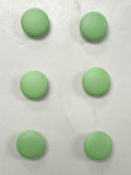 Buttons Plastic Set of 5 or 6 - Lime Green