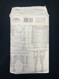 2004 Vogue 7984 Sewing Pattern - Window Treatments FACTORY FOLDED