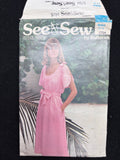 1980's See & Sew 5794 Sewing Pattern - Adult Dresses FACTORY FOLDED