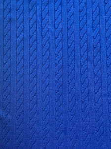 SALE Polyester Knit - Royal Blue