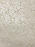 Nylon Floral Lace Vintage - Off White