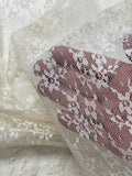 Nylon Floral Lace Vintage - Off White