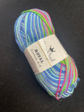 Yarn Cotton - Variegated Blues, Green, and Fuchsia