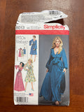 1970's Reproduction Simplicity 9013 Pattern - Dress FACTORY FOLDED