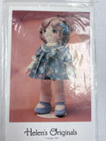 1983 Helen's Originals Sewing Pattern - For 20" Doll and Doll Dress