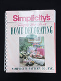 1993 Simplicity Pattern Book - "Home Decorating"