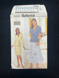 1999 Butterick 6000 Sewing Pattern - Adult Tops and Skirts FACTORY FOLDED