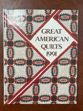 1991 Quilt Book - "Great American Quilts 1991"