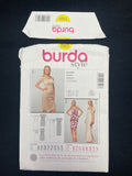 2000's Burda 7557 Sewing Pattern - Adult Dresses FACTORY FOLDED