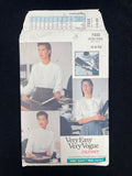 1988 Vogue 7332 Sewing Pattern - Blouses FACTORY FOLDED