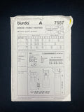 2000's Burda 7557 Sewing Pattern - Adult Dresses FACTORY FOLDED