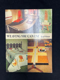 1975 Weaving Book - "Weaving You Can Use"