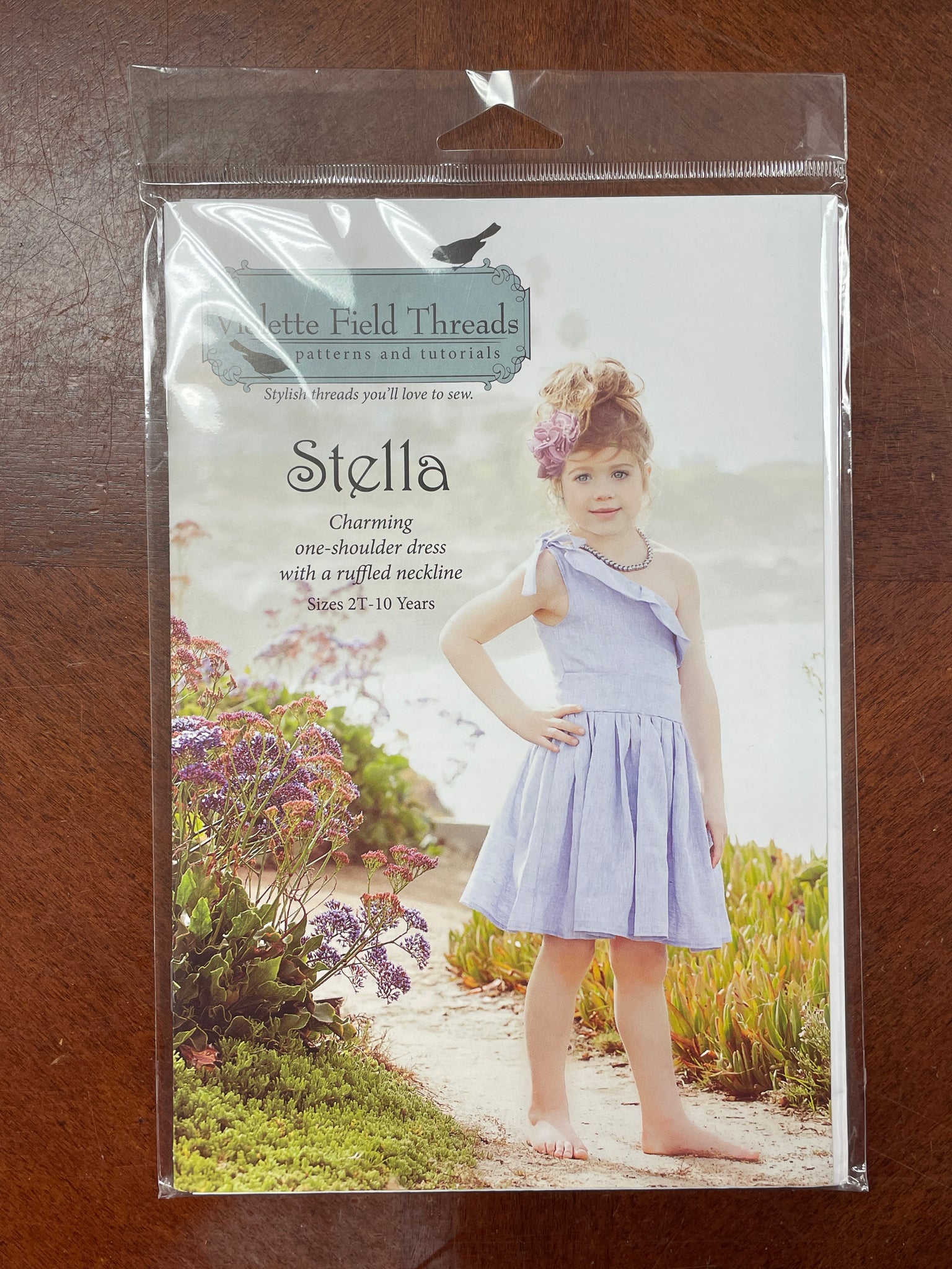 2020s Violette Field Threads Sewing Pattern - "Stella" Dress FACTORY FOLDED