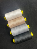Polyester Gutermann Thread RECYCLED - White, Beige, Gray or Black
