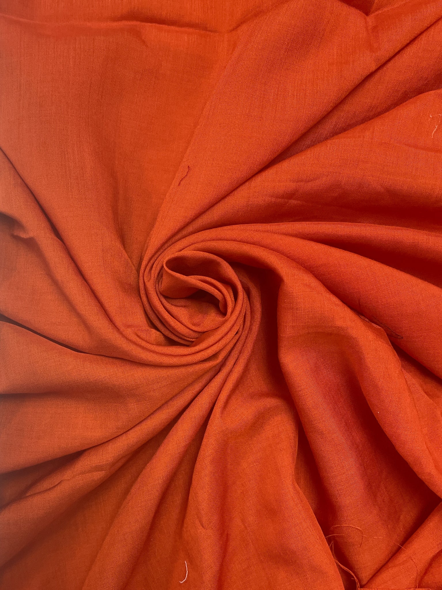2 YD Polyester Batiste - Burnt Orange