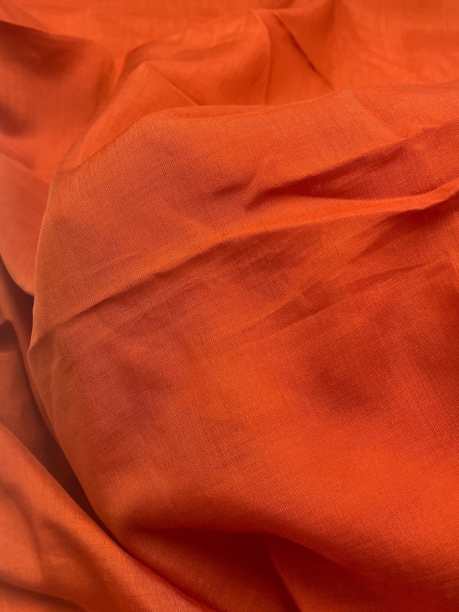 2 YD Polyester Batiste - Burnt Orange